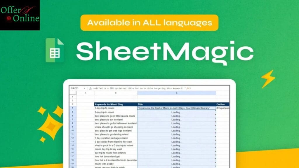 SheetMagic Lifetime Deals