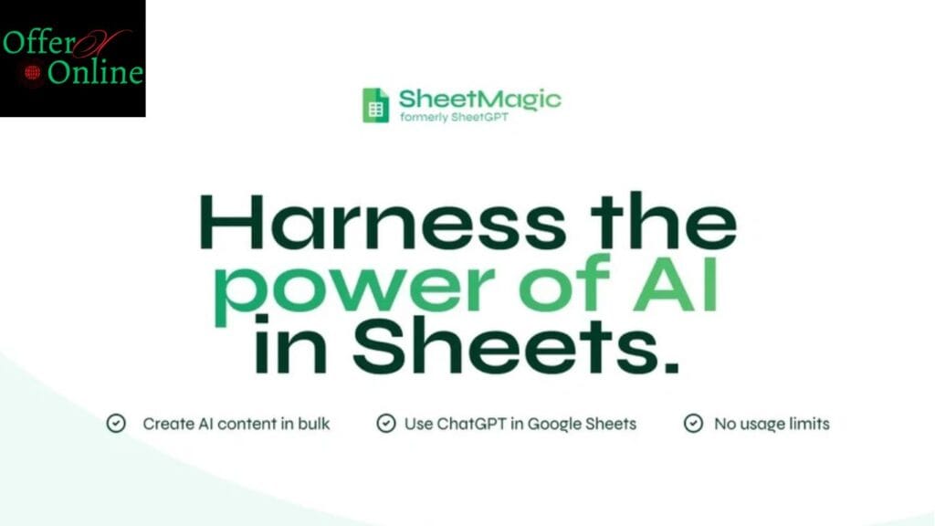 SheetMagic Lifetime Deals