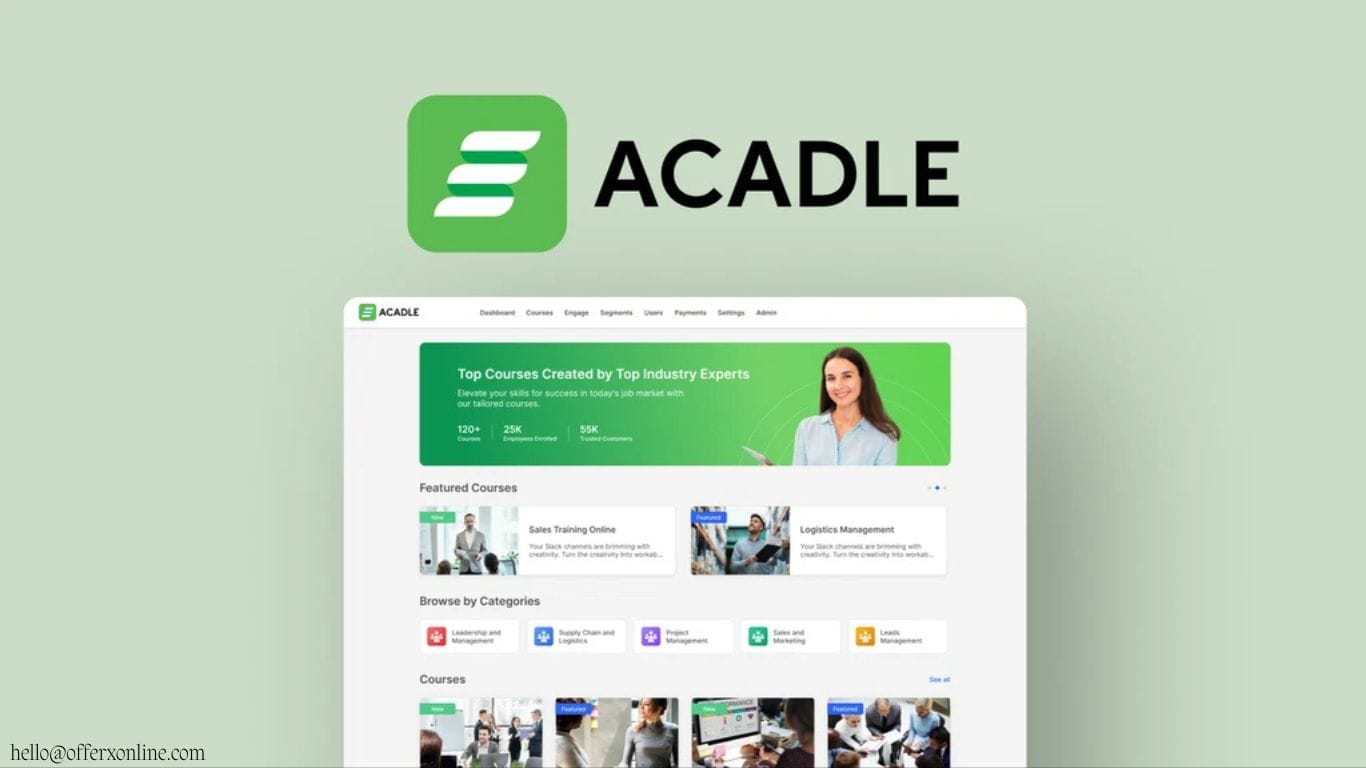 Acadle Review Software Lifetime Deal