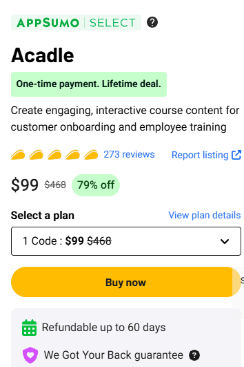 Acadle Review Software Lifetime Deal