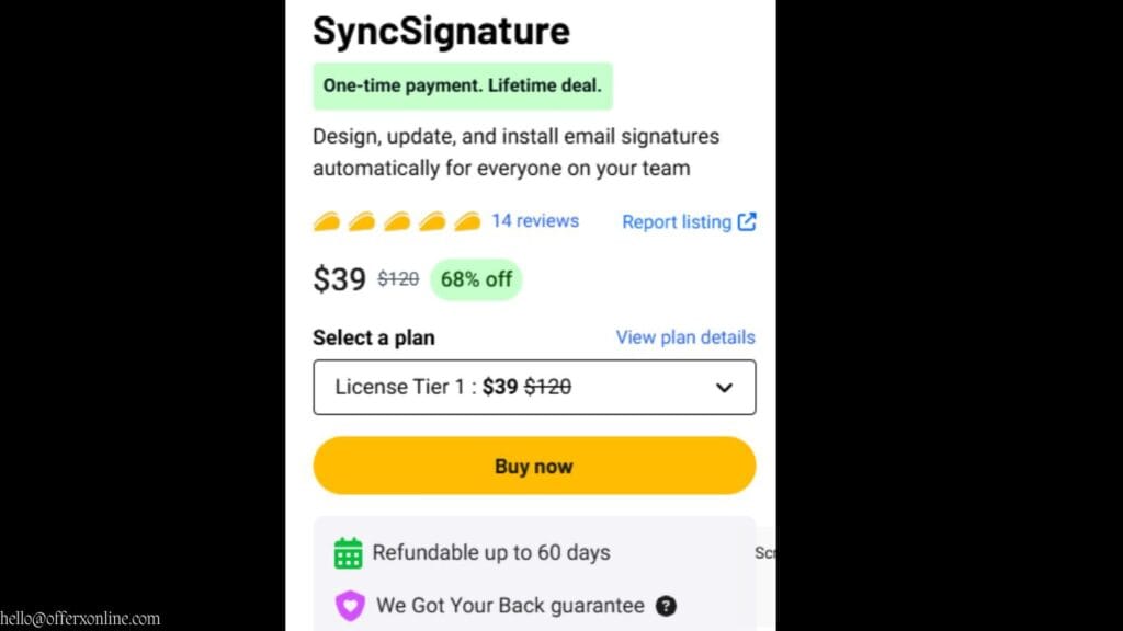 Syncsignature Review